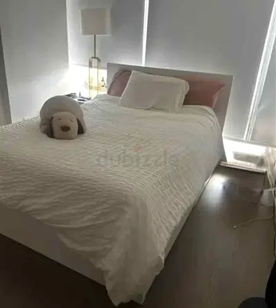 Ikea malm queen size bed with matttess