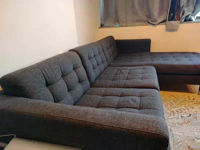 IKEA LANDSKRONA Corner Sofa in Gunnared Dark Grey Good Condition