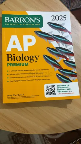 Barrons AP Biology Premium 2025 Book