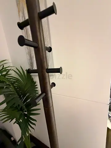 metal coat rack with multiple hooks