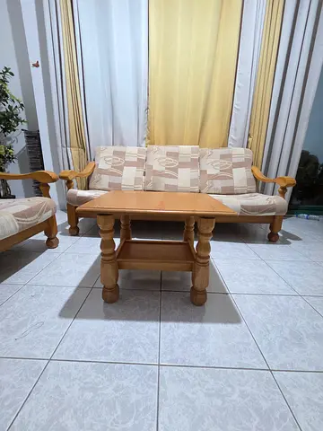 Living Room Sofa Set with Coffee Table