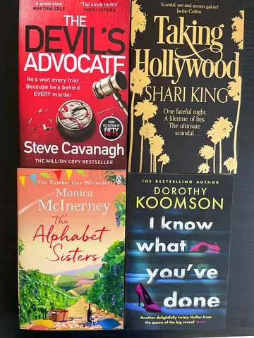 Collection of 4 Paperback Novels