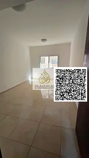 For rent in Al-Jarf 2, next to Al-Aqsa School, a one-bedroom apartment with a living room and bathro
