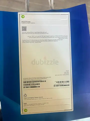 Phone 17pro max 512