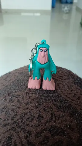Small Monster Keychain Toy - Green Collectible Figure