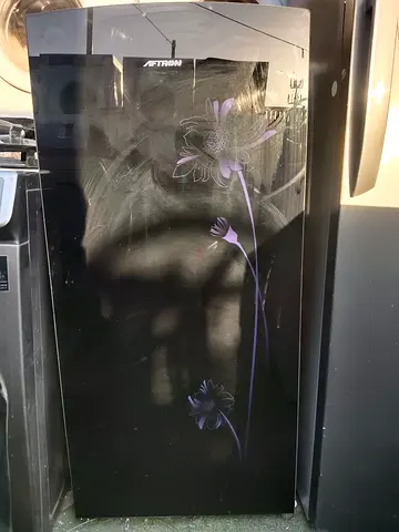 Aftron Single Door Refrigerator with Floral Design