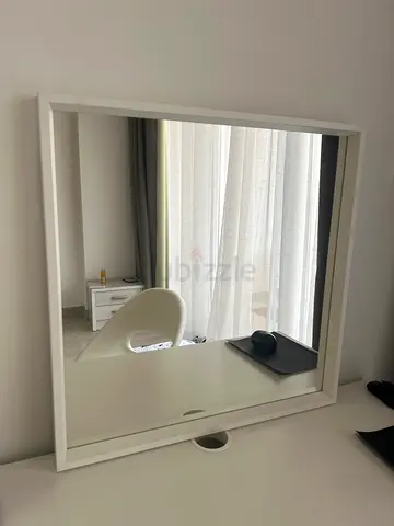 IKEA white mirror - Good Condition