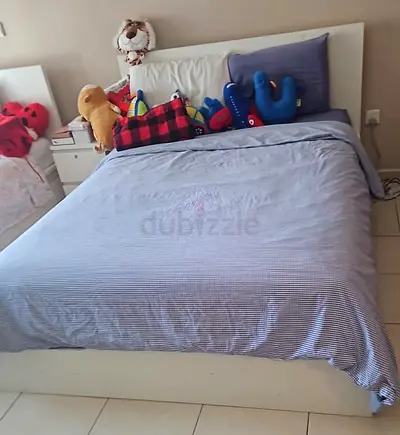 2 Beds - White Color