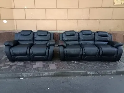 Sofa Leather Recliner 5 Seater