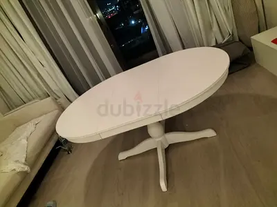 IKEA extendable dining table and chairs for sale