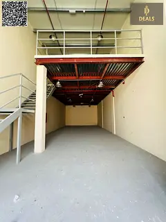 Warehouse for Rent in Ajman Industrial Area 2 | 2,000 Sqft with Mezzanine | Prime Location | 4 Chequ