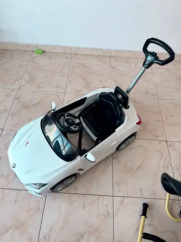 Myts Sports BMW Z4 Push Ride On Car with Parental Handle — Good Condition