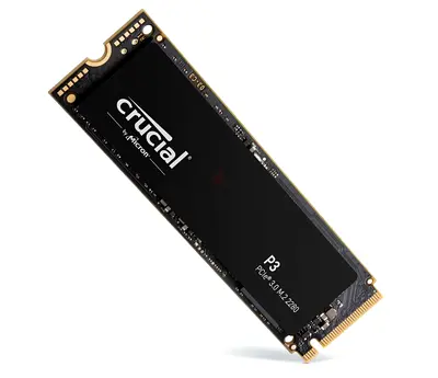 Crucial P3 NVMe M.2 2280 500GB SSD (PCIe 3.0) - Excellent Condition