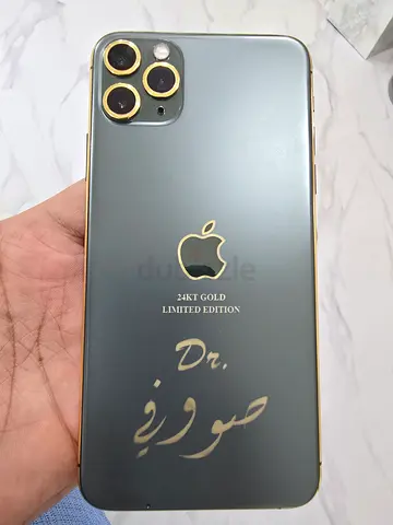 iPhone 11 Pro Max - 24KT Gold Limited Edition (Customized Back)