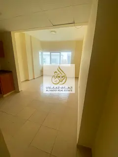 Studio for annual rent in Sharjah Al Butina with central AC spacious layout prime location and free