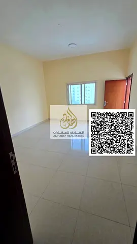 غرفة وصالة بالراشدية 3 بعجمان مع بلكونة وخزائن حائط وإطلالة مفتوحة قريبة من أبراج عجمان ون والدفع مرن وموقع مميز جدا علي شارع الاتحاد مباشر موقع ممتاز