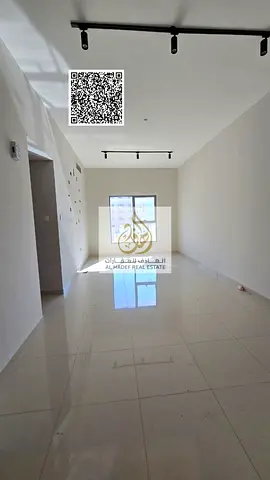 Two-bedroom apartment with a living room, annual rent, second occupant, excellent finishing