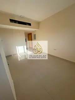 Annual rent in Ajman, Al Rashidiya 3 area, opposite Ajman Towers. The building is for families. The
