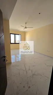 For rent in Ajman, first occupancy. In Al Jurf 3, on Sheikh Mohammed Bin Zayed Road. One bedroom, li