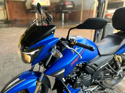 TVS Apache RTR 180 Blue 2024 Low Mileage 3123km Mint Condition For Sale