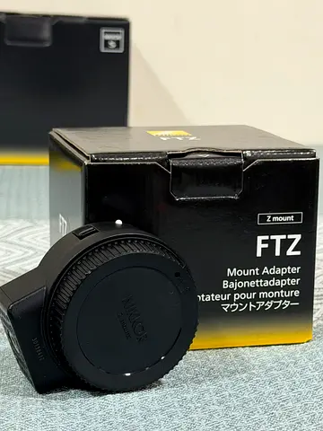 Nikon FTZ Mount Adapter (Z mount) with original box - Excellent condition