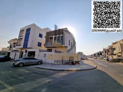 Brand-New Corner Villa for Sale in Al Yasmeen | 5 Master Bedrooms | Near Sharjah & Al Zubair Street