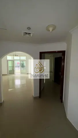 One bedroom apartment for rent in Sharjah Al Rolla with balcony built in wardrobes and two bathrooms in a prime location close to all services