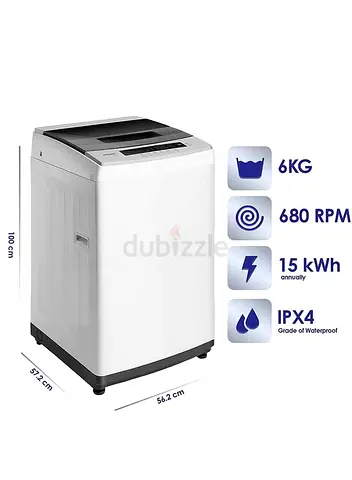 Super General 6kg Fully Automatic Top Load Washing Machine – only 5 Months Used