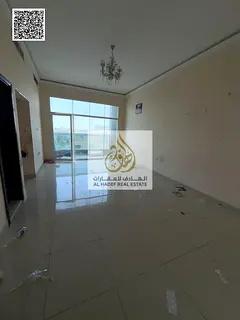Annual Rent in Ajman | 1 Bedroom + Living Room | 2 Bathrooms | Balcony | Spacious Layout | Al Rawda