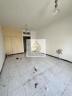 Studio for rent in Sharjah Al Majaz 2 prime location near all services practical layout ideal for co