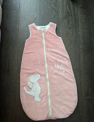 Juniors Pink zip-up baby sleeping bag - 6-18 months