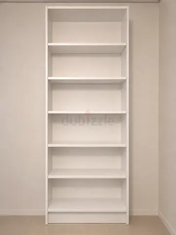 IKEA White 7-shelf / Storage Shelf / bookcase - good condition