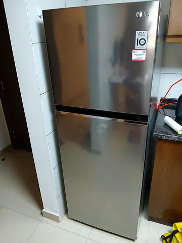 Lg two door fridge freezer inverter technology latest model 60cm width 170cm highet