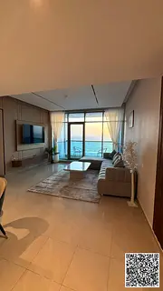 Luxury 2BRH for Monthly Rent in Ajman Corniche Tower | Full Sea View