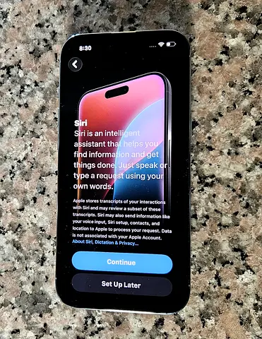 iPhone 17 Air -- 512Gb with 6 cycles -- 100% battery -- warranty