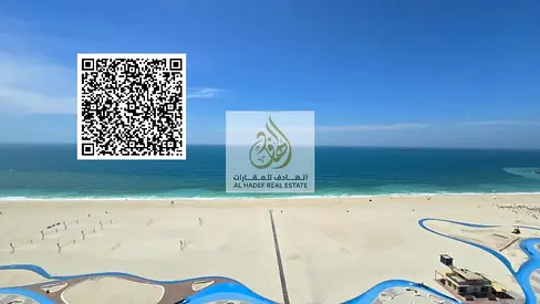 شقه غرفتين ايجار سنوى ببرج كورنيش رزيدنس باطلاله على البحر مباشر