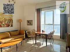 Fully Furnished 1BHK for Rent in Oasis Tower 2, Ajman | Creek View | Parking Included