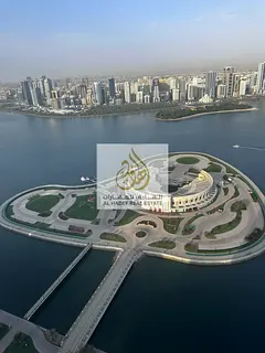A unique opportunity with a direct sea view in Al Majaz 3 – a luxurious apartment worth living in,