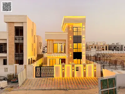 Luxury villa, prime location, high-end finishing, registration fees included, freehold ownership