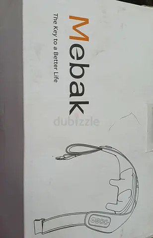 Mebak N1 Neck and Shoulder Massager with Heat - Portable Back/Neck Massager