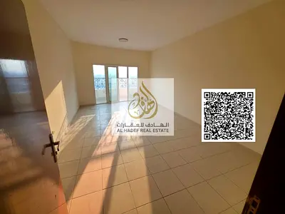 Two bedrooms and a living room with two bathrooms, a separate living room with a balcony offering an open view, and built-in wardrobes. Prime location