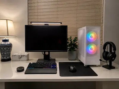 🔥 Ultimate FPS Gaming Setup – Ryzen 7 7800X3D + RTX 3070 Ti + Zowie 240Hz + Wooting 60HE