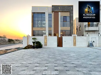 Modern villa with excellent finishing, registration fees included, directly on the main road and on