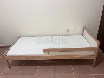 Ikea Sniglar bed and ikea mattress for sale