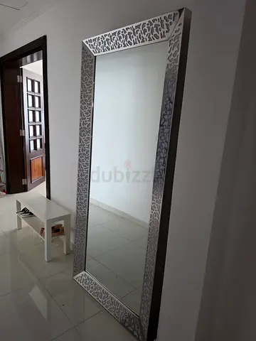 Luxury Illuminated Full-Length Mirror - Floor/Wall Mounted