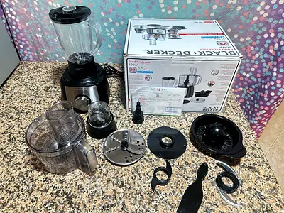 Black+Decker 6-in-1 Food Processor  Blender (FX650-B5, 600W) – Under Warranty