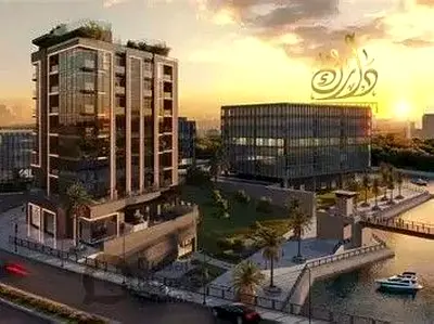 وحده فاخرة على الواجهة المائية -  قرب المترو - خطة تمويل عقاري - دفعة أولى فقط 20% - 1% شهريًا
