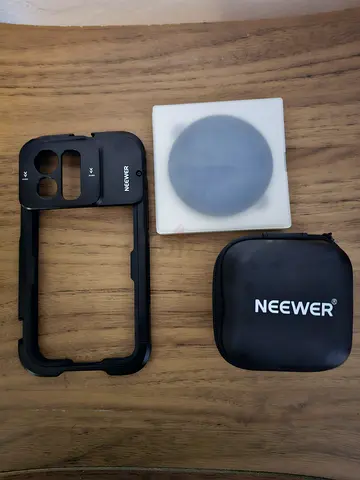 NEEWER 15 Pro Max Cage Phone Video Rig 18mm wide angle lense, 67mm filter