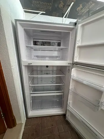 Hitachi dual fan cooling. Large Upright Display Refrigerator / Freezer - Clean,  W90 x  H170