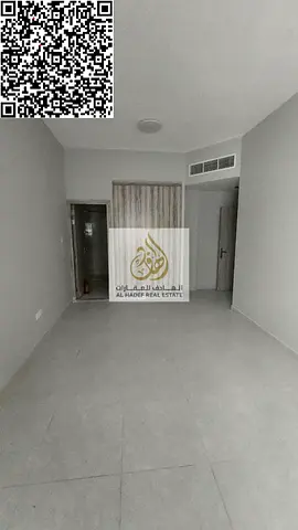 One bedroom and living room with balcony and built-in wardrobe on the main street, Al-Jarf 3, 35,000
